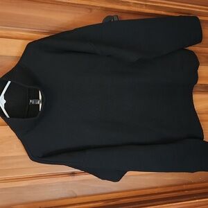 GapFit Activewear Quilted Jacquard Knit Funnel-Neck Pullover Large TALL NWT